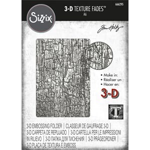 Sizzix - Cracked 3D Texture Fades Embossing Folder