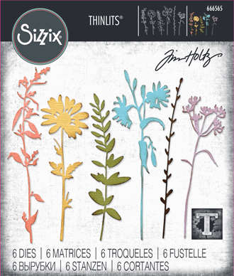 Sizzix - Wildflowers Die by Tim Holtz