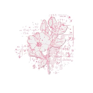 Sizzix - Floral Mix Cluster Framelits Die w/Stamps