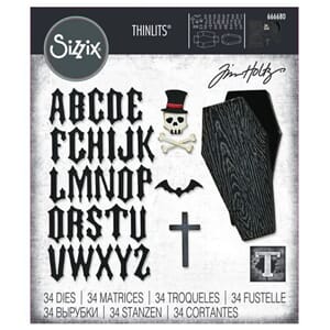 Sizzix - Coffin Box Thinlits Die by Tim Holtz Vault