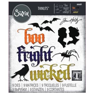Sizzix - Gothic Portraits Thinlits Die by Tim Holtz Vault