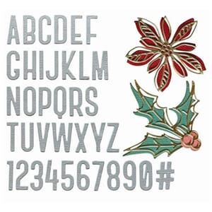 Sizzix - Seasonal Sketch Thinlits Die by Tim Holtz Vault