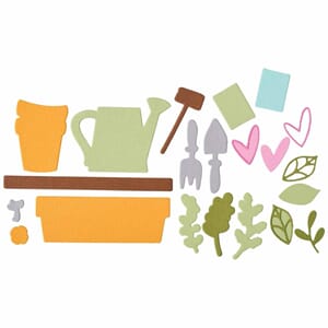 Sizzix - Greenhouse Finds #2 Thinlits Die by Catherine Poole