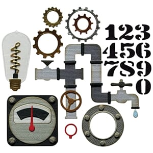 Sizzix - Industrial Thinlits Die by Tim Holtz Vault