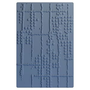 Sizzix - Embossing Folder by Seth Apter Dot Matrix