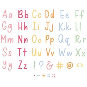 Sizzix - Thinlits Die by Letters by Shells Simple Letters