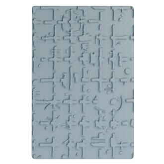 Sizzix - Embossing Folder by Seth Apter Grid Graph