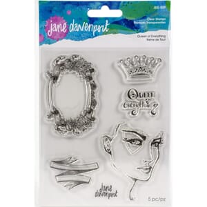 Jane Davenport - Queen of Everything Clear Stamps, 4x6 inch