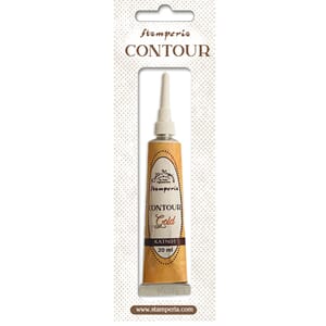 Stamperia - Create Happiness Contour Liner Gold 20ml