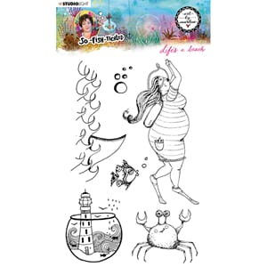 Studio Light - Life's a beach So-Fish-Ticated Clear Stamp