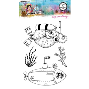Studio Light - Deep sea diving So-Fish-Ticated Clear Stamp