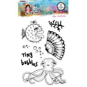 Studio Light - Sea creatures So-Fish-Ticated Clear Stamp