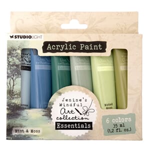 Studio Light - Mist & Moss Essentials Acrylic Paint