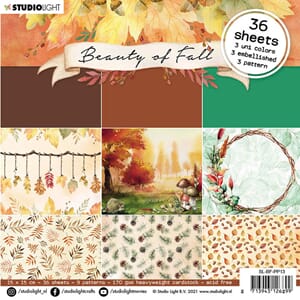 Studio Light - Beauty of Fall Paper pad Pattern paper 13