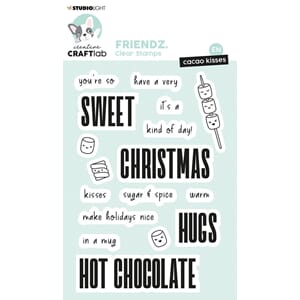 Studio Light - Cacao Kisses Friendz Clear Stamps