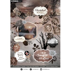 Studio Light - Cherished Memories Die-cut Paper Pad