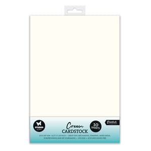 Studio Light - Cream Cardstock, A4, 250 gms
