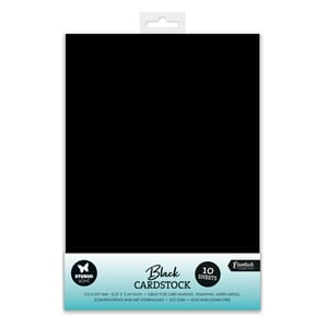 Studio Light - Black Cardstock, A4, 250 gms
