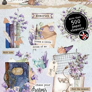 Studio Light - Diary of Dreams A5 Die-cut Paper Pad