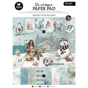 Studio Light - Snowy Winter Days Essentials Die-cut Pad