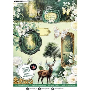 Studio Light - Quiet Morning Die-cut paper Pad Embellishment