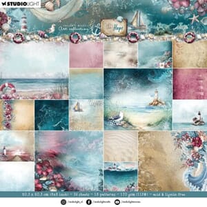 Studio Light - Tide of Hope Designer Paper Backgrounds