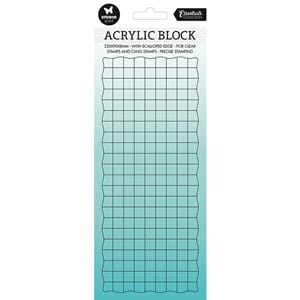 Studio Light Essentials Acrylic stamp block - Grid 01