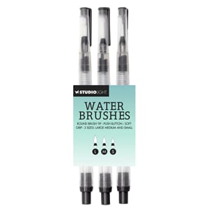Studio Light - Water Brushes Fine/Medium/Large Tip