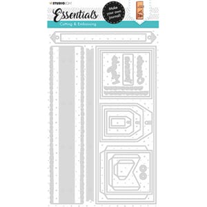 Studio Light Essentials Die - Slimline journal