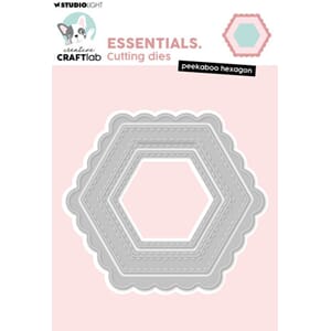 Studio Light - Peekaboo Hexagon Essentials Cutting Die