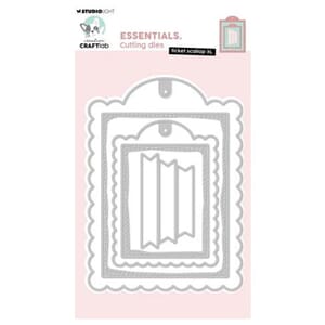 Studio Light - Ticket Scallop XL Essentials Cutting Die
