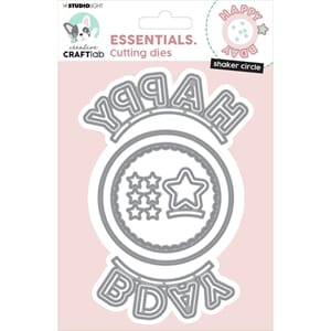 Studio Light - Circle shaker Happy B 159 CCL Essentials Die