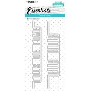 Studio Light Essentials Die - Love sentiments