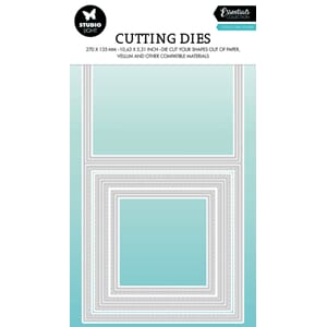 Studio Light - Folded Card Square Essentials Cutting Dies