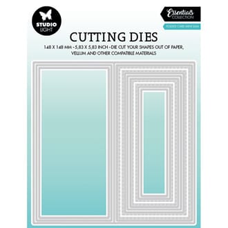 Studio Light - Folded Card Mini Slimline Cutting Dies
