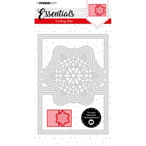 Studio Light - Essentials Die Christmas Card snowflake 71
