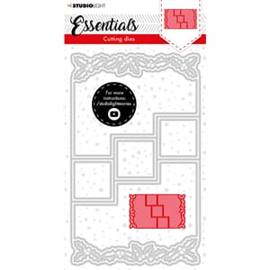 Studio Light - Essentials Die Christmas Card mini holly 72