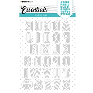 Studio Light Die - Alfabet folding 77