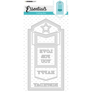 Studio Light Essentials Die - Slimline arrow mini envelope