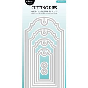 Studio Light - Cutting Die Lovely Tag Essentials