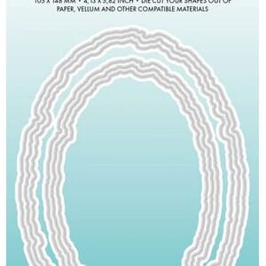 Studio Light - Torn Edge Ovals Essentials Cutting Die