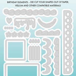 Studio Light - B-Day Cake Essentials Cutting Die