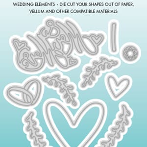 Studio Light - Love Hearts Essentials Cutting Die