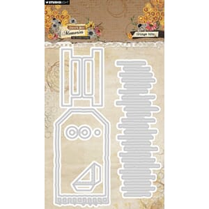 Studio Light - Grunge Bits Sweet Bee Memories Cutting Dies
