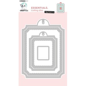 Studio Light - Tag Ticket XL Essentials Cutting Die