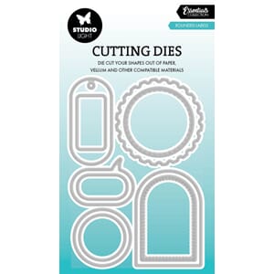 Studio Light - Rounded Labels Essentials Cutting Die