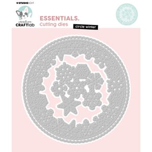 Studio Light - Circle Winter Essentials Cutting Die