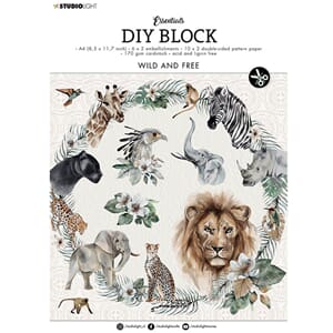 Studio Light - Essentials DIY BLOCK Wild and Free 18