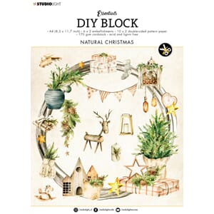 Studio Light - Natural Christmas DIY Block