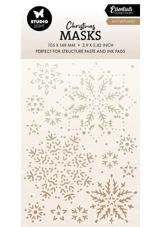 Studio Light - Snowflakes Christmas Mask